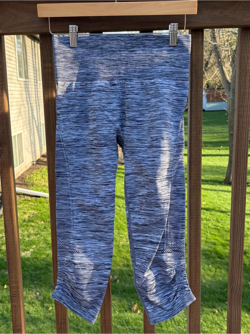 Ryka Women’s Heather Gray Capri Leggings